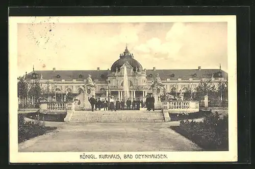 AK Bad Oeynhausen, vor dem königlichen Kurhaus