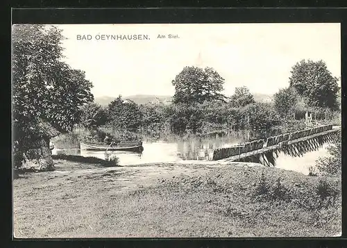 AK Bad Oeynhausen, Ruderboot am Siel