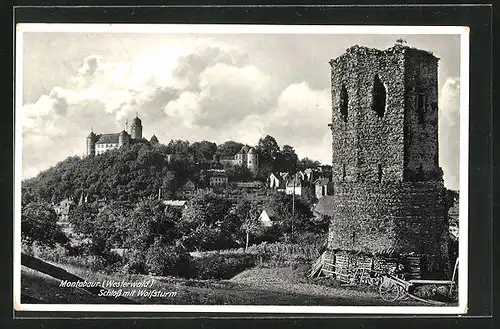 AK Montabaur, Schloss mit dem Wolfsturm