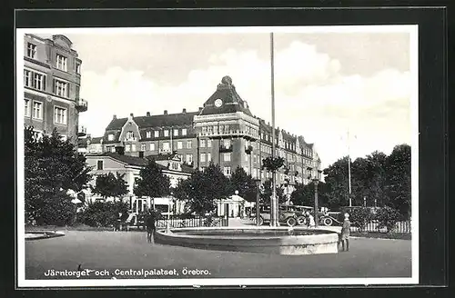 AK Örebro, Järntorget och Centralpalatset