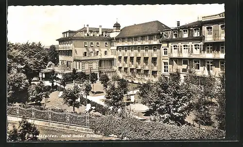 AK Rheinfelden, Blick auf das Hotel Solbad Schützen