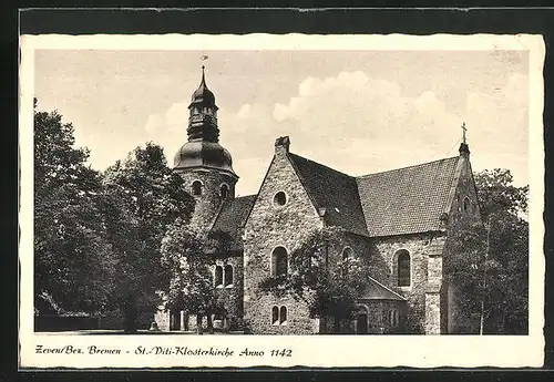 AK Zeven, St.-Viti-Klosterkirche