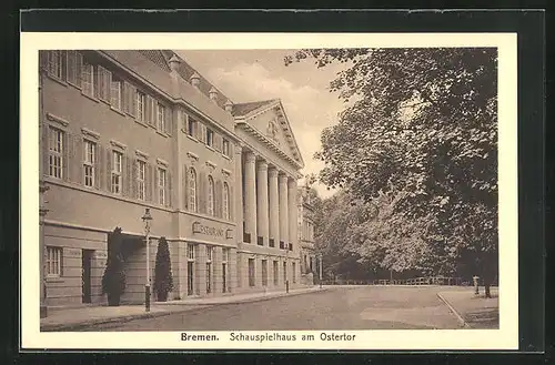 AK Bremen, Schauspielhaus am Ostertor