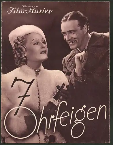 Filmprogramm IFK Nr. 2646, 7 Ohrfeigen, Lilian Harvey, Alfred Abel, Willy Fritsch, Regie: Paul Martin