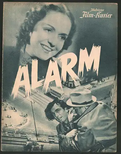 Filmprogramm IFK Nr. 3141, Alarm, Karl Martell, Maria von Tasnady, Hilde Sessak, Regie: Herbert B. Fredersdorf