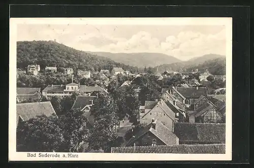 AK Bad Suderode /Harz, Ortsansicht