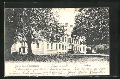 AK Louisenlund, Portal des Schlosses
