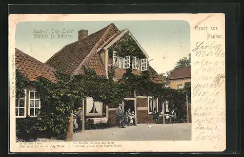 AK Panker, Gasthaus Ohle Liese von D. Behrens