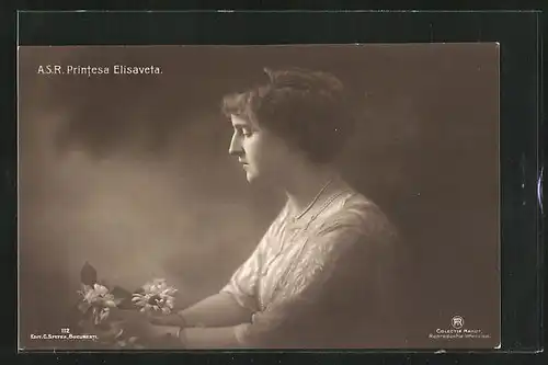 AK A. S. R. Printesa Elisaveta von Rumänien