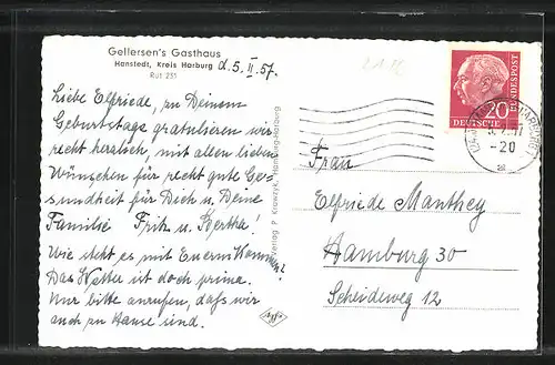 AK Hanstedt, Gellersen`s Gasthaus
