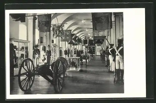 AK Karlsruhe, Armeemuseum, Deutsche Wehr am Oberrhein