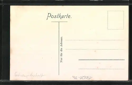 AK Bad Schmiedeberg, Markt und Rathaus