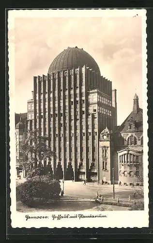 AK Hannover, Hochhaus mit Planetarium