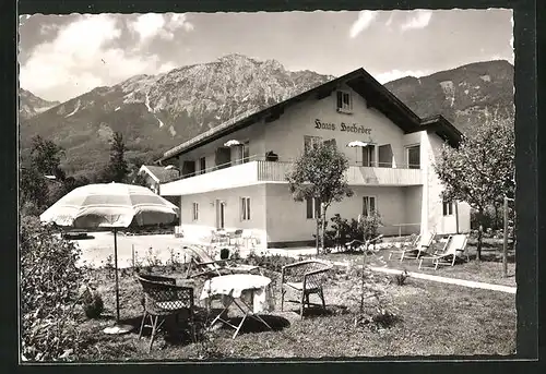 AK Bad Reichenhall, Hotel Hocheder, Am Einfang 7