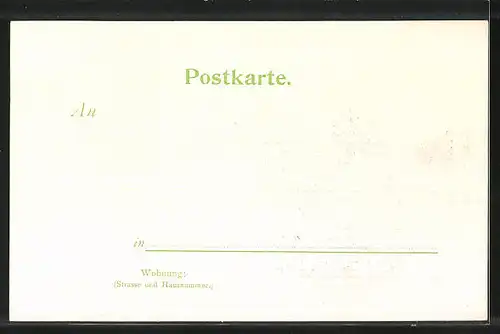 AK Portrait des Schriftstellers Heinrich Laube