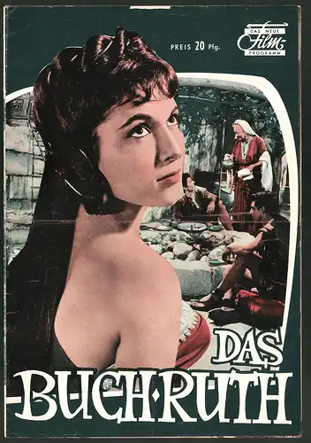 Filmprogramm DNF, Das Buch Ruth, Stuart Whitman, Tom Tryon, Peggy Wood, Regie: Henry Koster