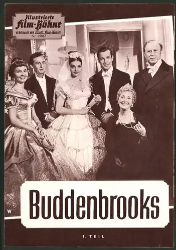 Filmprogramm IFB Nr. 05067, Buddenbrooks - 1. Teil, Liselotte Pulver, Nadja Tiller, Regie: Alfred Weidenmann