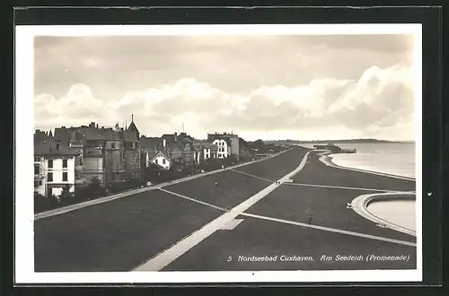 AK Cuxhaven, Am Seedeich, Promenade