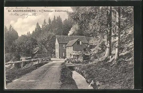 AK St. Andreasberg i. H., Restaurant Rehberger Grabenhaus
