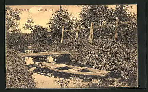 AK Ahrensburg, Moor und Heide mit Boot