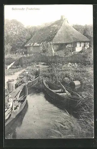 AK Gothmund, Gothmunder Fischerhaus und Boote