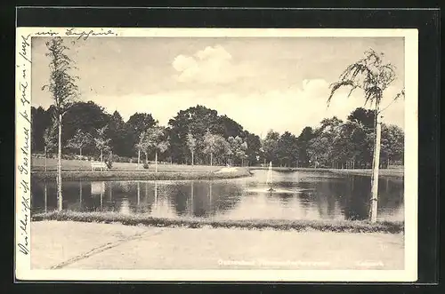 AK Timmendorferstrand, Blick auf den Kurpark