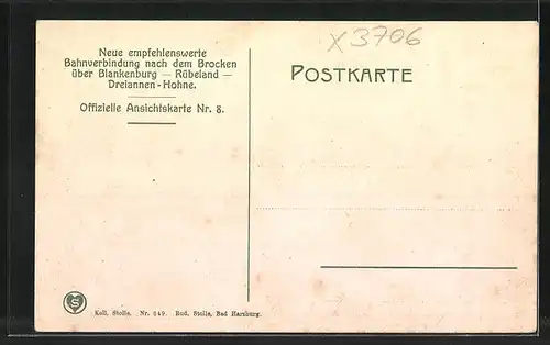 AK Schierke, Ortsansicht mit Kirche