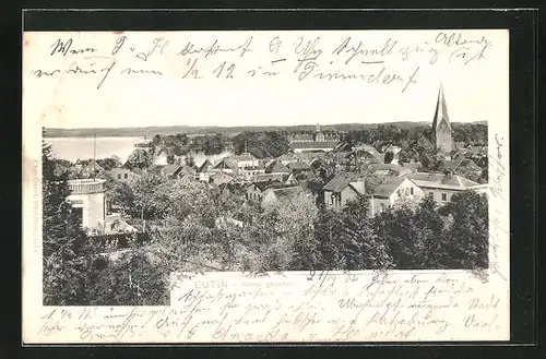 AK Eutin, Ortsansicht vom Kamp aus gesehen