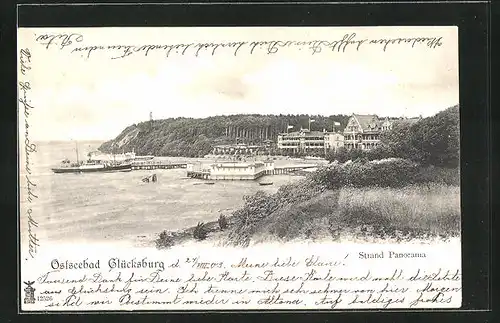 AK Glücksburg, Strandpanorama