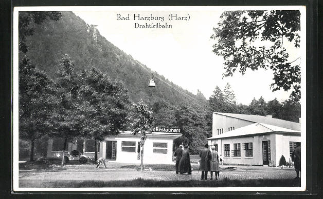 AK Bad Harzburg, Restaurant, Drahtseilbahn Nr. 10464331