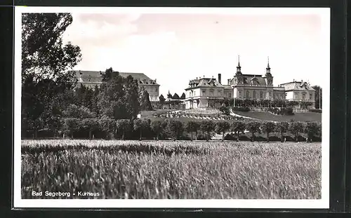 AK Bad Segeberg, Kurhaus aus der Ferne