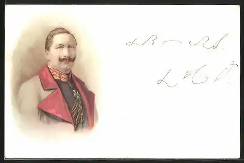 AK Portrait des Kaisers Wilhelm II.