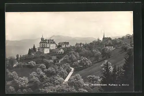 AK Walzenhausen, Kurhaus und Kirche