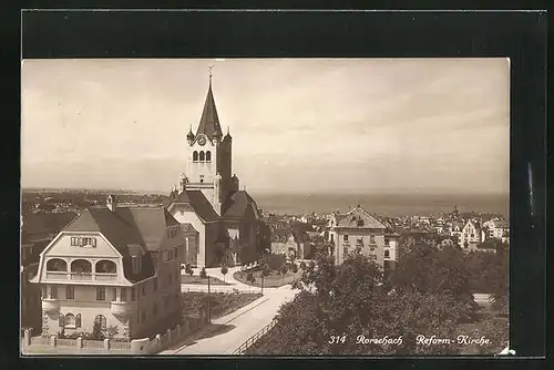 AK Rorschach, Blick nach der Reform-Kirche