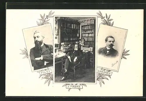 AK Porträtbild von Foley, J. Fabre, Cabanés