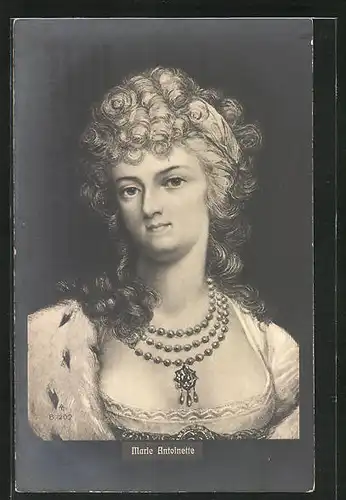 AK Portrait Marie Antoinette von Frankreich