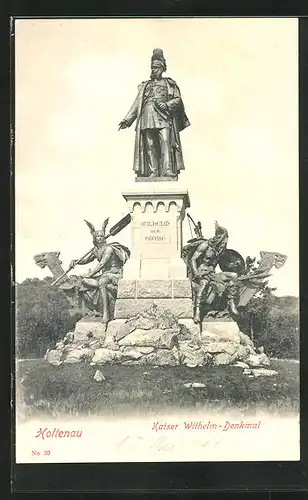 AK Holtenau, Kaiser-Wilhelm-Denkmal