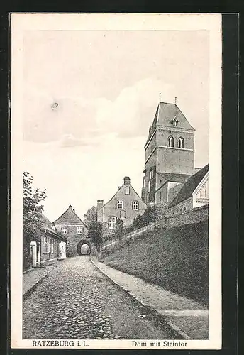 AK Ratzeburg i. L., Dom mit Steintor