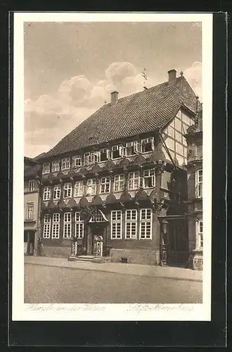 AK Hameln / Weser, Stifts-Herrenhaus