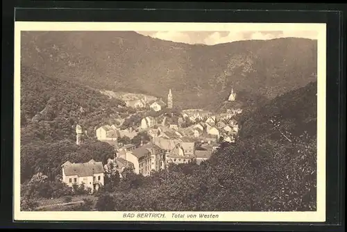 AK Bad Bertrich, Totalansicht von Westen