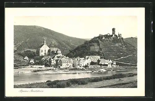 AK Beilstein, Ortsansicht und Ruine