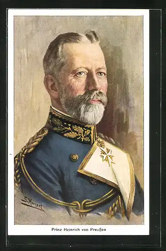 AK Prinz Heinrich von Preussen mit Orden