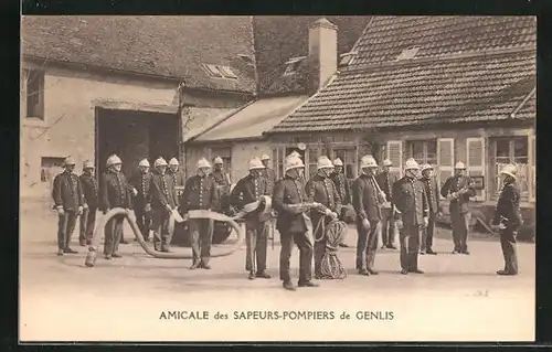 AK Genlis, Feuerwehrmänner treten an