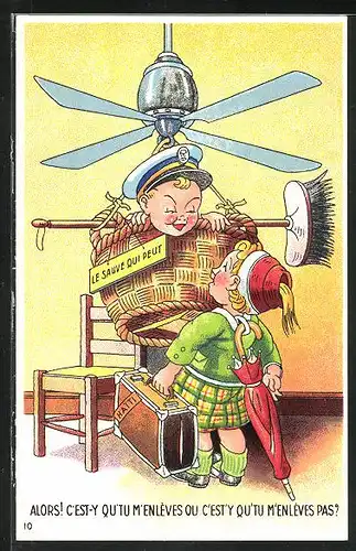 AK Alors! C`est-y Qu`tu M`Enlèves ou C`est`y Qu`tu M`Enlèves pas? - Scherz