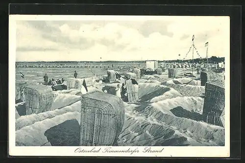 AK Timmendorfer Strand, Strandkörbe an der Ostseeküste