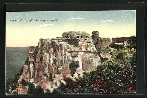 AK Blankenburg a. H., Ruine Regenstein
