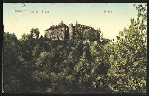 AK Blankenburg /Harz, Schloss