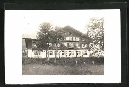 AK Adelboden, Blick auf das Schulhaus
