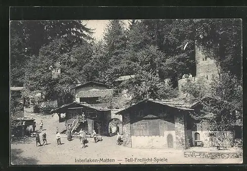 AK Interlaken-Matten, Tell-Freilicht-Spiele