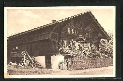 AK Wilderswyl, Schweizer Bauernhaus